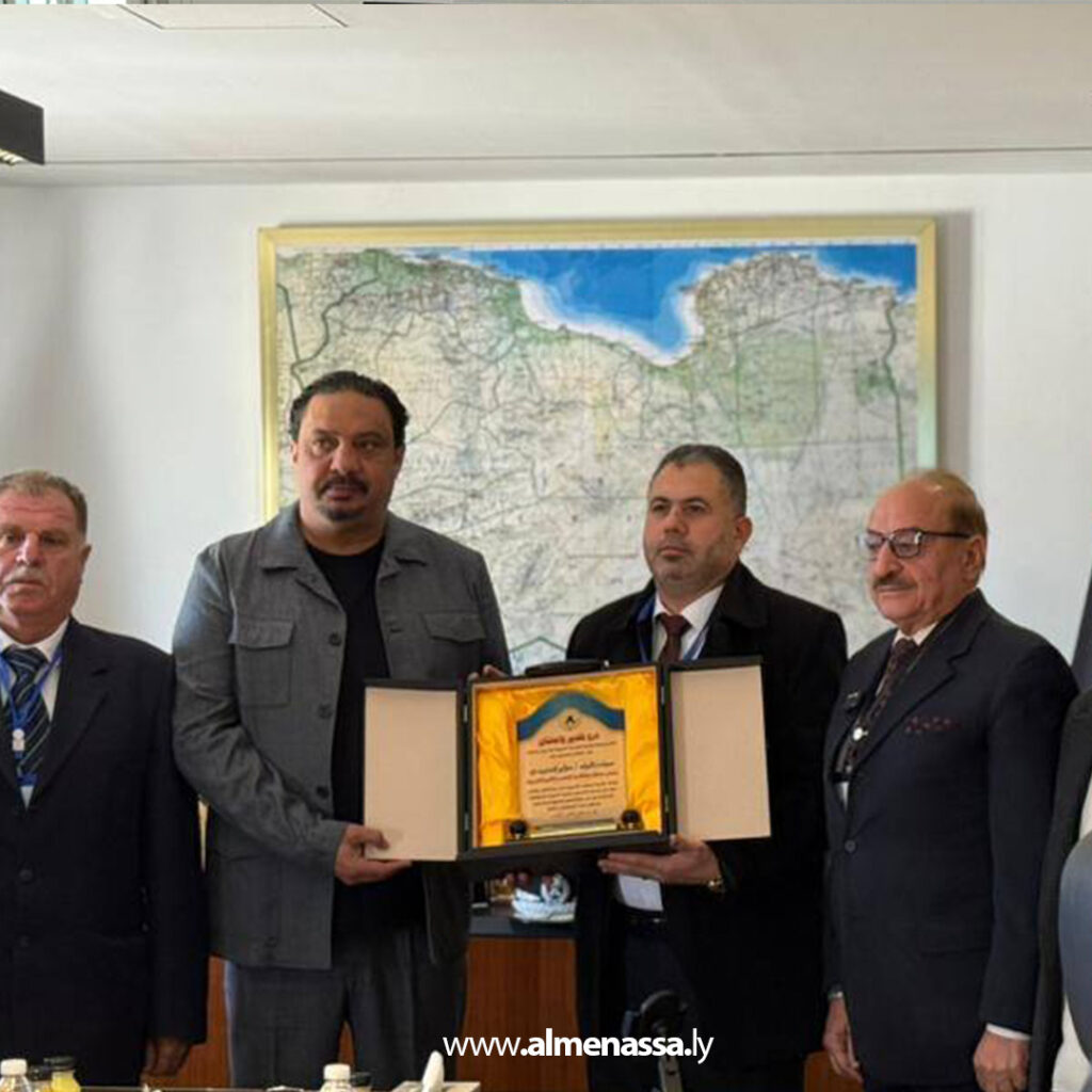 Extra Recovered.jpg1111 رئيس جهاز مكافحة الهجرة غير الشرعية يستقبل رئيس الجالية السورية في ليبيا