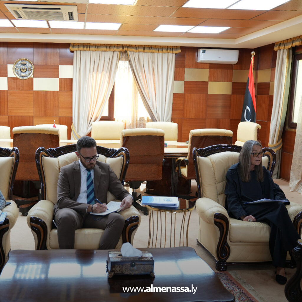 Extra 146 الحويج يناقش مع المبعوث الخاص للأمين العام للأمم المتحدة الوضع الاقتصادي في ليبيا