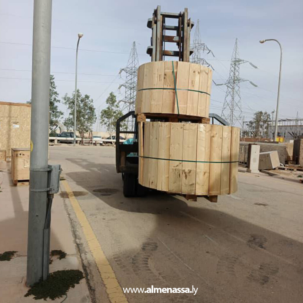 Extra 2.jpg1 2 شركة الكهرباء: وصول شحنة كوابل مخصصة للوحدة السادسة بمحطة الرويس