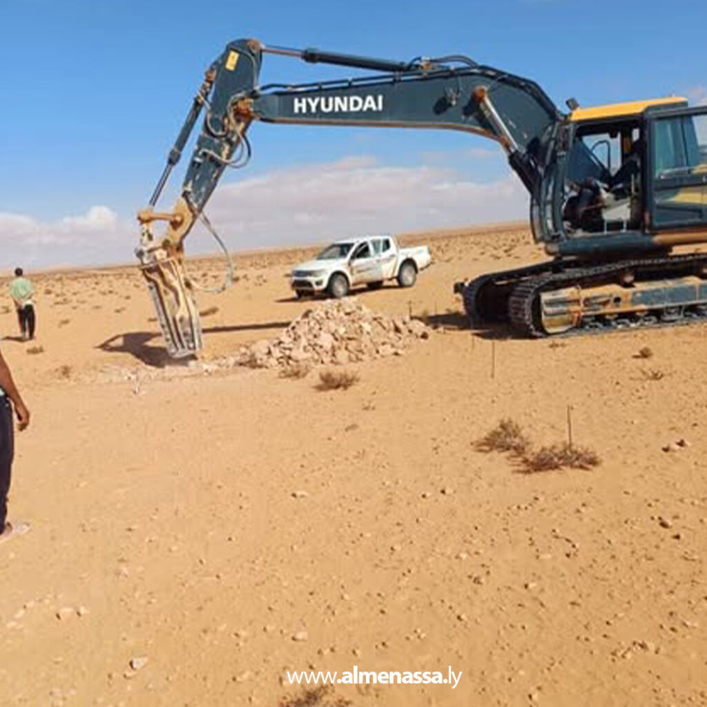 Extra 23 الشركة العامة للكهرباء تبدأ تنفيذ خط جهد 66 ك.ف جنوب الزنتان