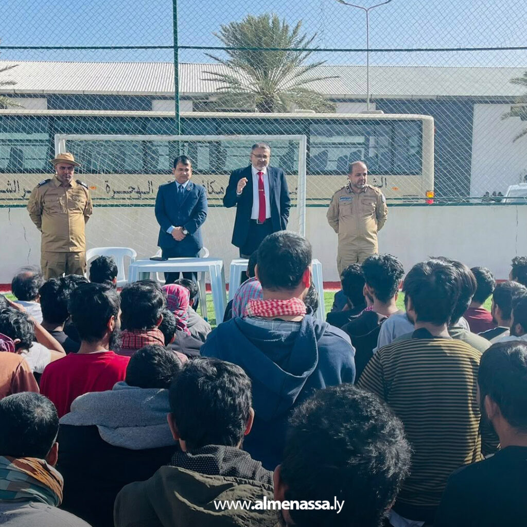 Extra 38.jpg3 38 سفير بنغلاديش يزور مركز احتجاز تاجوراء لمتابعة أوضاع المهاجرين المحتجزين