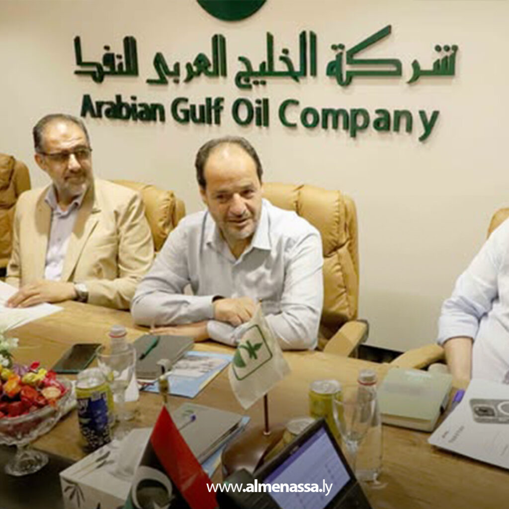 Extra 44 شركة الخليج العربي للنفط تبحث خطط زيادة الإنتاج والتحديات الفنية