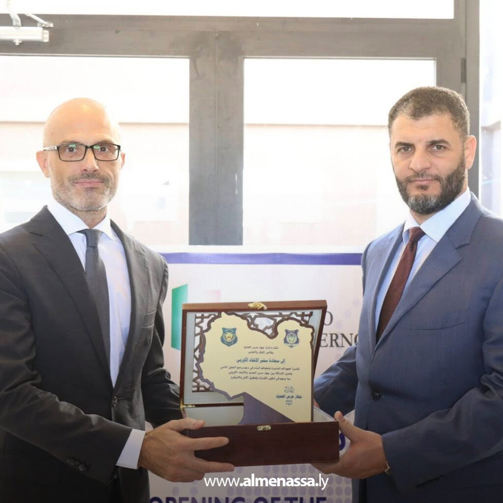 Extra 75.jpg2 75 خلال افتتاح مركز التدريب التخصصي بجهاز حرس الحدود.. الطرابلسي: توطين المهاجرين في ليبيا مرفوض تماماً