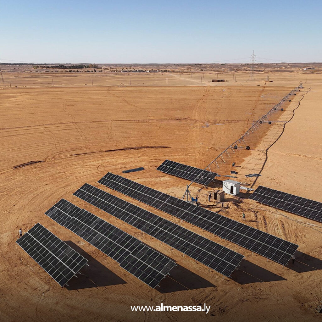 Extra 86 لأول مرة في ليبيا.. الجهاز الوطني للتنمية يشغّل دوائر زراعية بالطاقة الشمسية في البوانيس