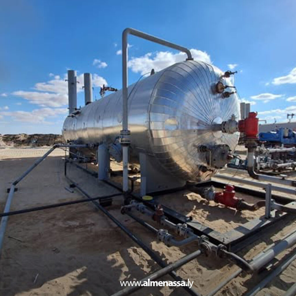 Extra 91 بدء التشغيل التجريبي لمشروع التخلص من البرك البترولية بحقل مسلة