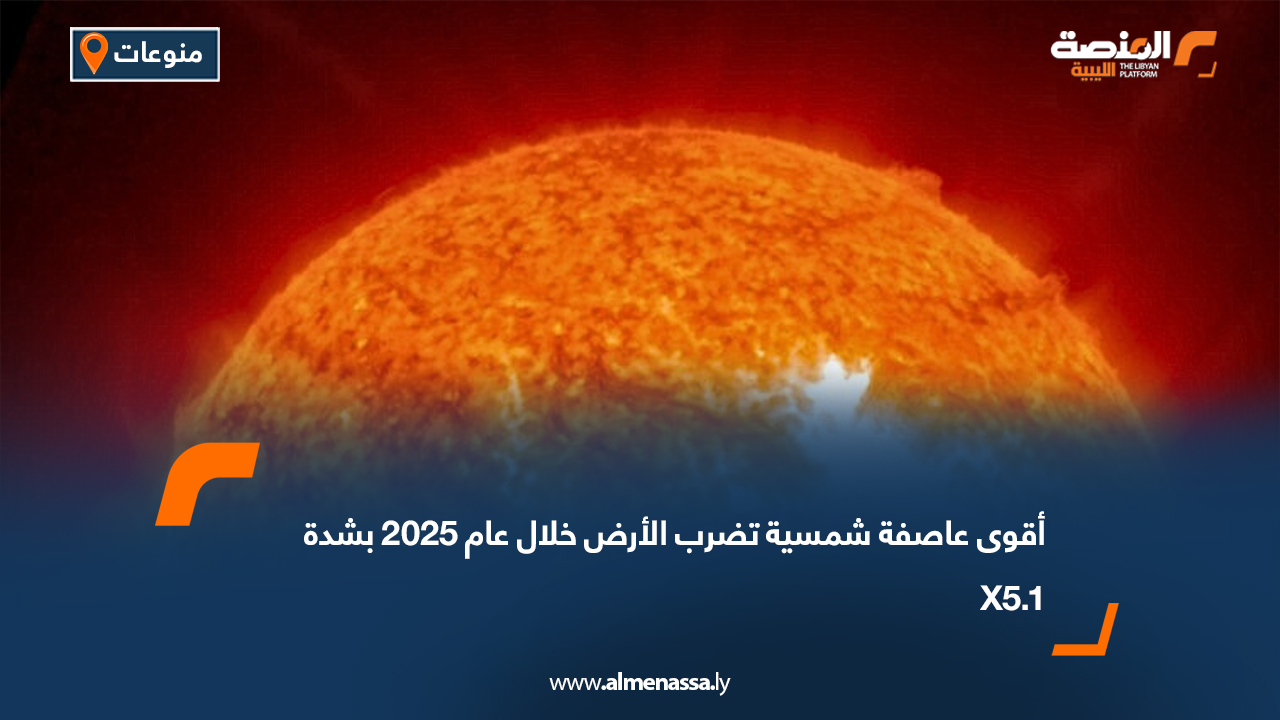 أقوى عاصفة شمسية تضرب الأرض خلال عام 2025