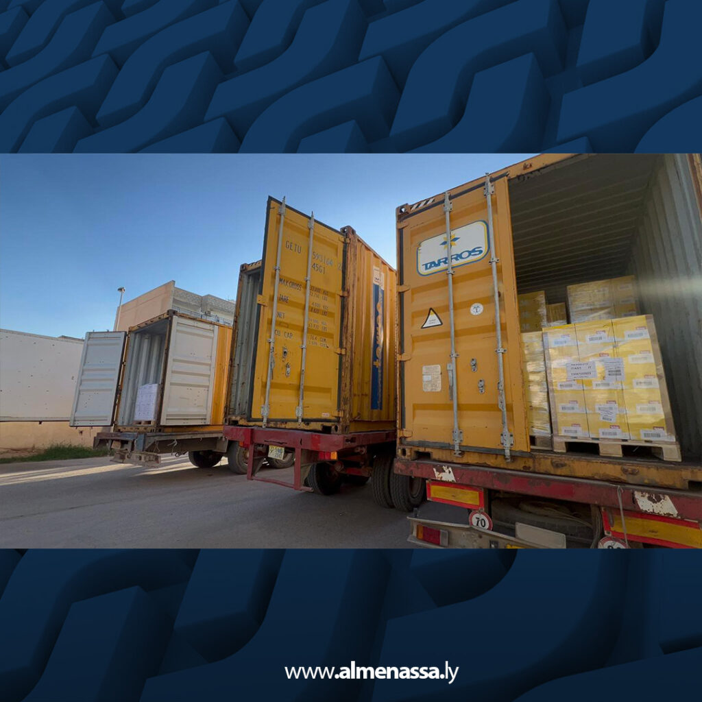 extra Recovered 11 وصول شحنة جديدة من أغذية الحساسية إلى مخازن جهاز الإمداد الطبي