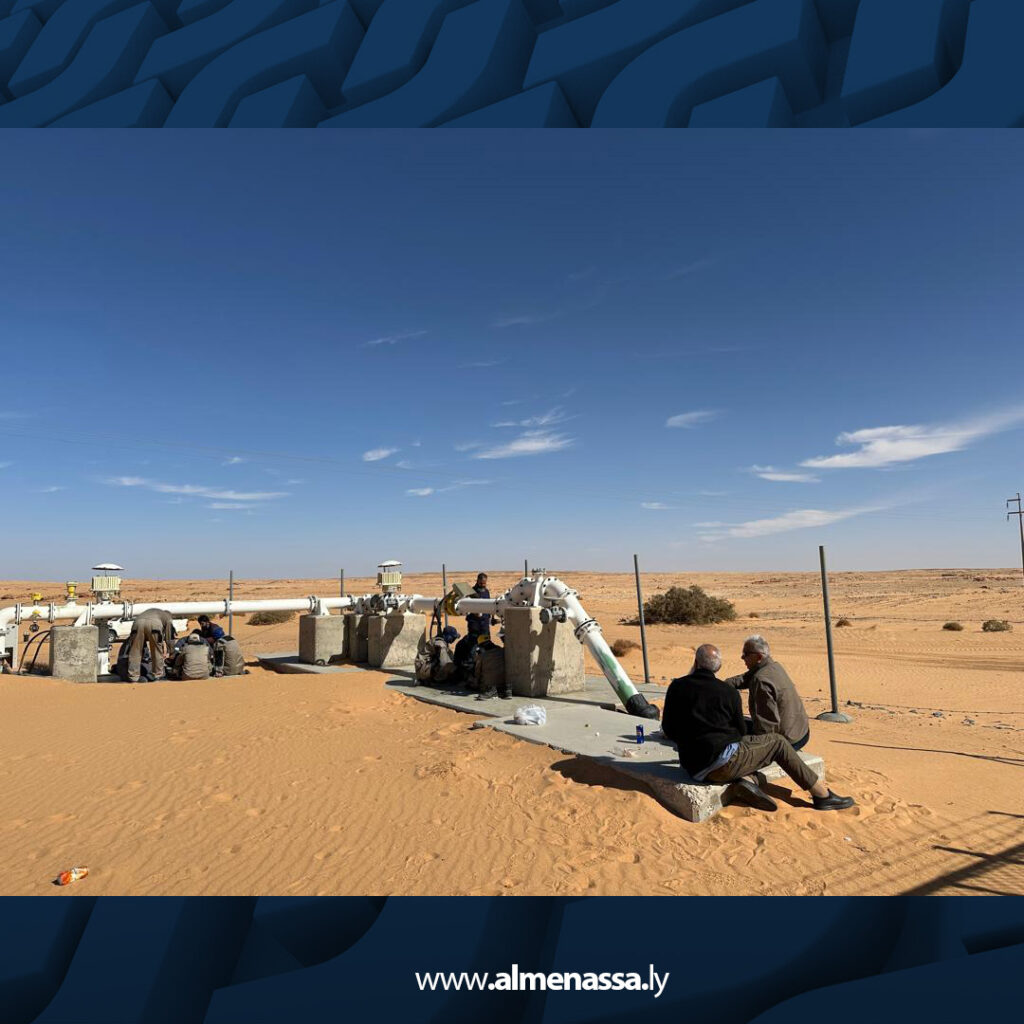 extra Recovered 12.jpg9 12 جهاز النهر الصناعي يبدأ تأهيل آبار الحساونة لرفع الإنتاجية إلى 1.5 مليون متر مكعب يوميا