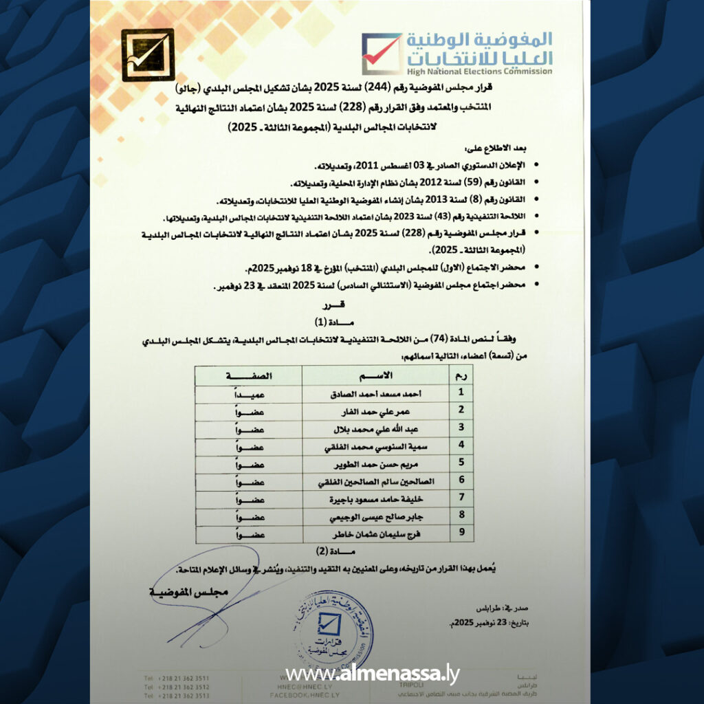 extra Recovered 40.jpg4 40 المفوضية تنهي انتخابات عمداء 16 مجلسا بلديا
