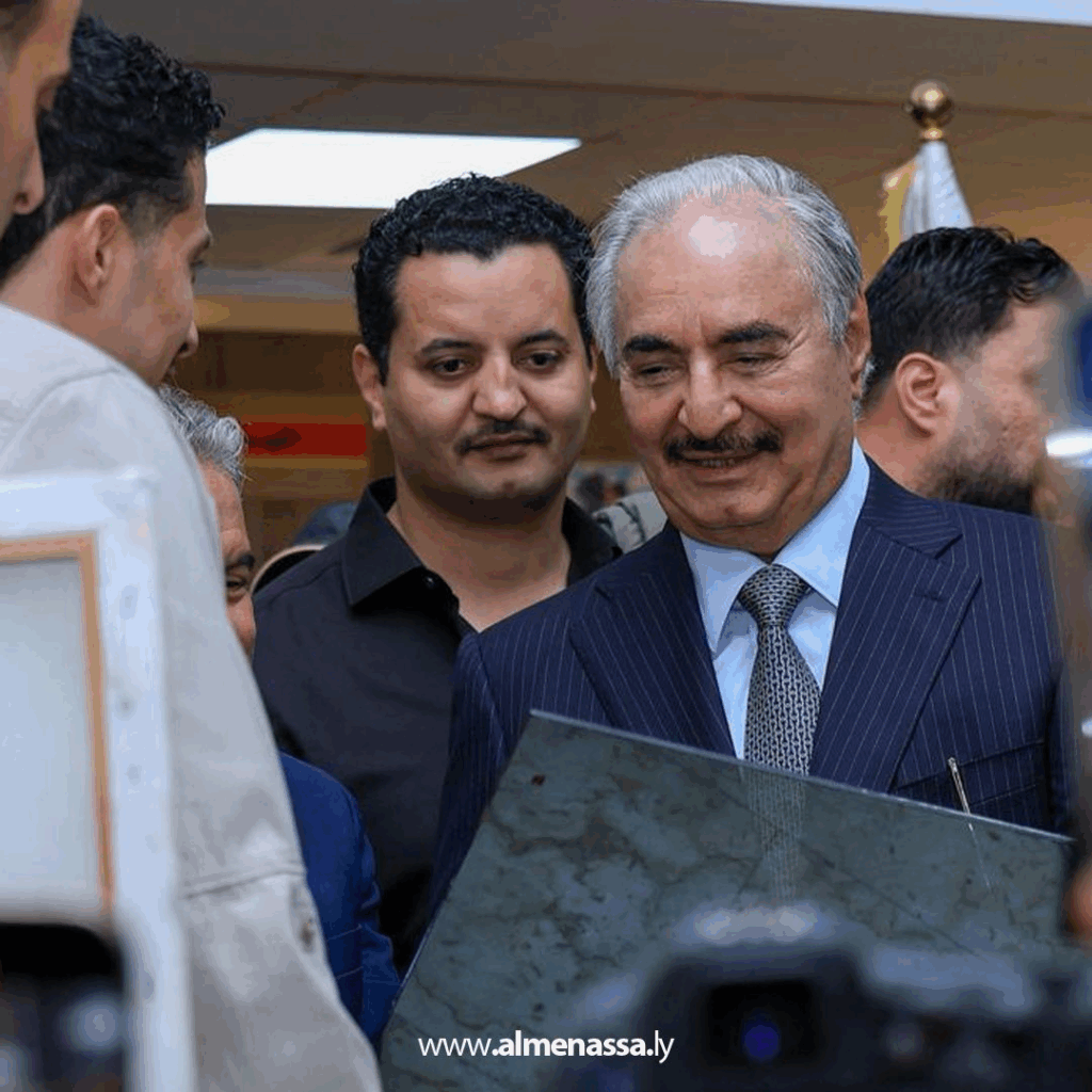 image القائد العام يزور معرض بنغازي الدولي للكتاب في نسخته الرابعة