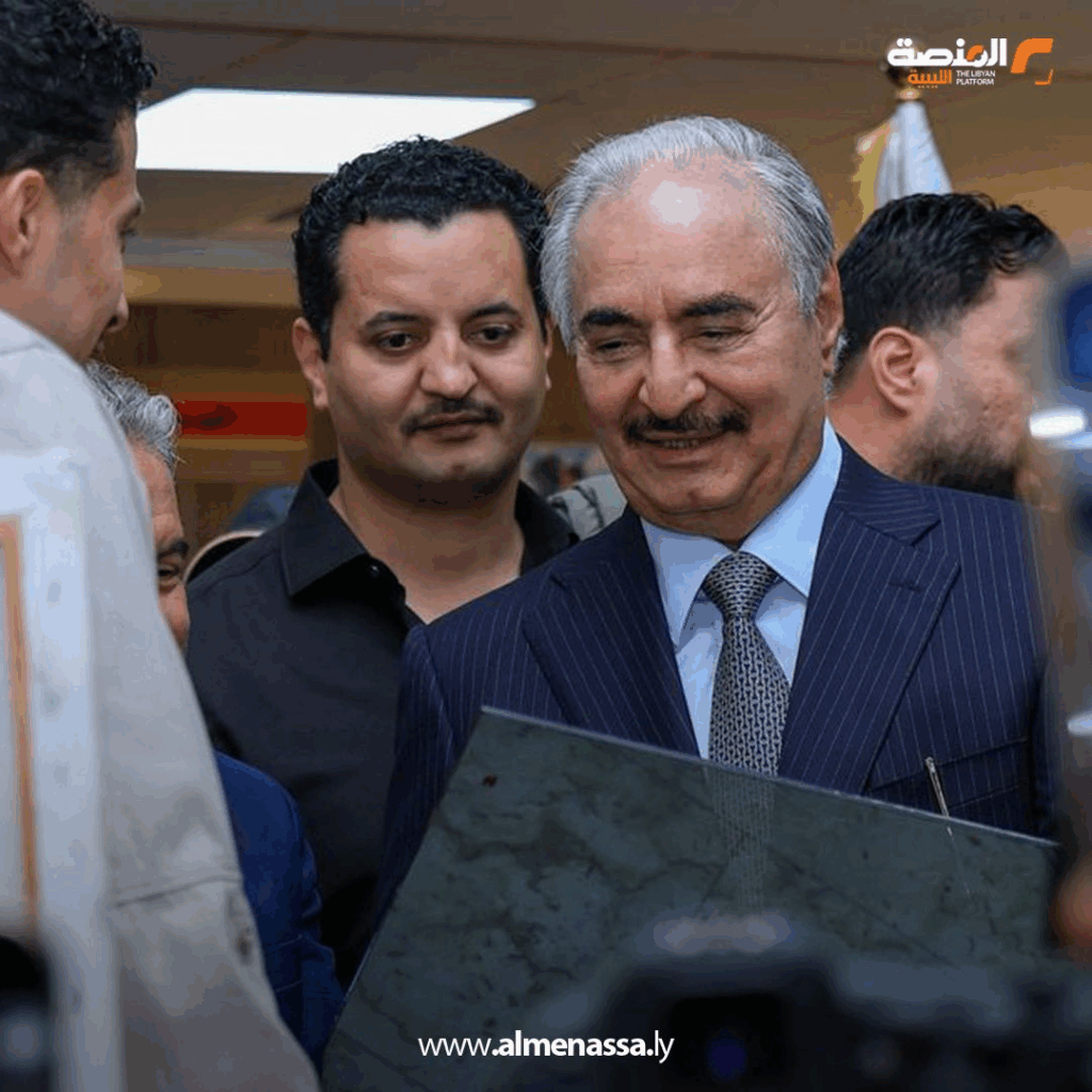 image 4 القائد العام يزور معرض بنغازي الدولي للكتاب في نسخته الرابعة