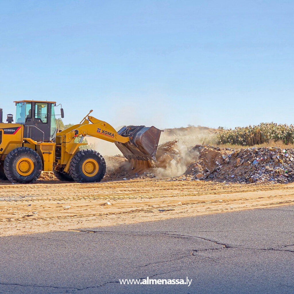 Extra 114 الشركة العامة لخدمات النظافة تُطلق حملة موسعة لتنظيف مداخل بلدية وادي عتبة