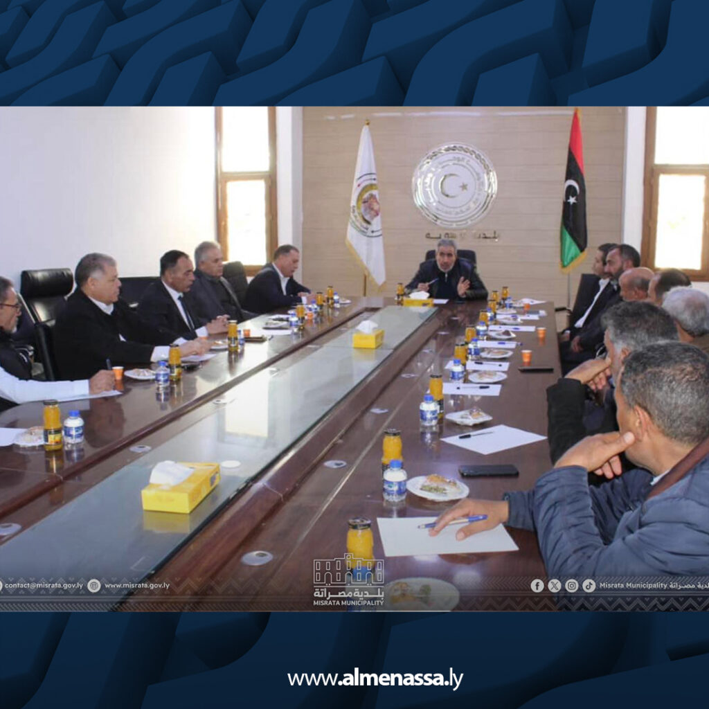 Extra 114.jpg2 114 بلديات المنطقة الوسطى تبحث تنسيق الجهود الخدمية والتنموية في اجتماع ترهونة