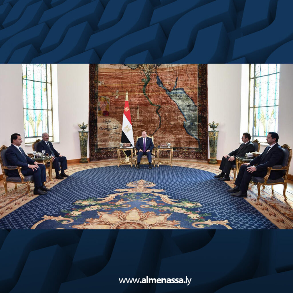 Extra 119 السيسي يستقبل القائد العام ويثمن على الدور المحوري للقيادة العامة