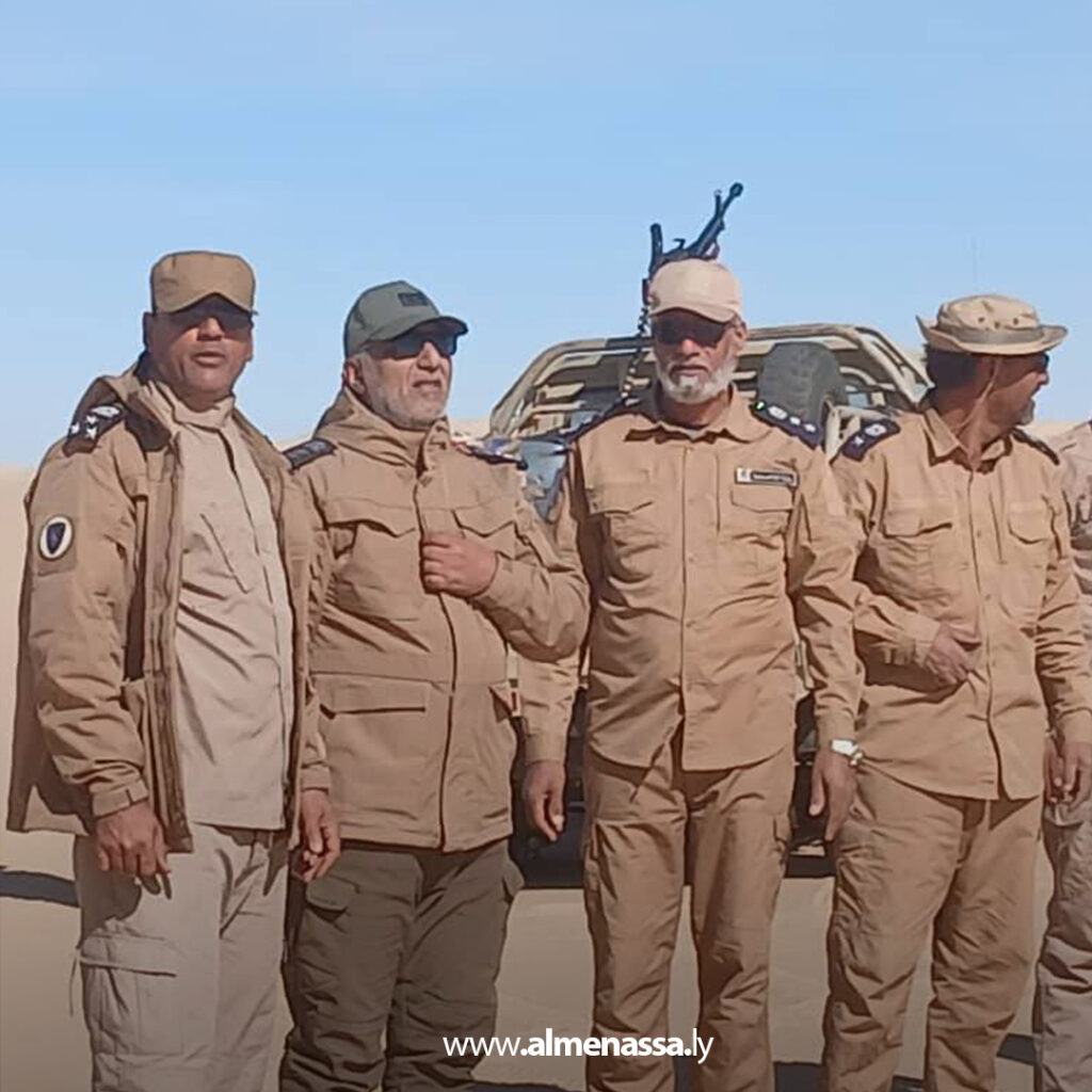 Extra 124 إدارة الدوريات الصحراوية تكثف عمليات تمشيط الحدود مع مصر لمكافحة الهجرة