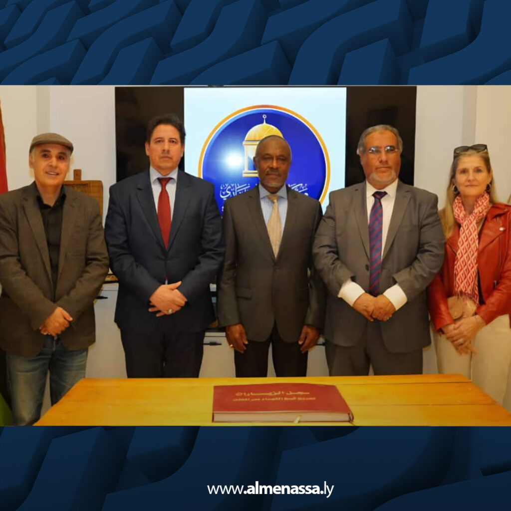 Extra 127.jpg3 127 رئيس لجنة الشؤون الخارجية يلتقي حفيد مندوب هايتي ويستذكر موقف جده التاريخي تجاه ليبيا