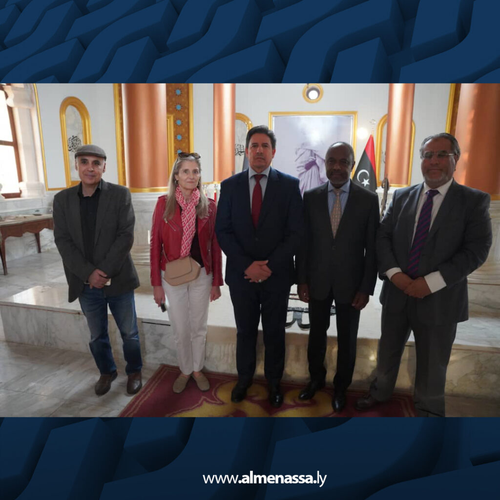 Extra 147.jpg2 147 رئيس لجنة الشؤون الخارجية يلتقي حفيد مندوب هايتي ويستذكر موقف جده التاريخي تجاه ليبيا