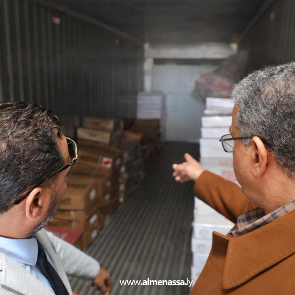 Extra 152 رئيس شركة إعمار ليبيا القابضة يقوم بزيارة تفقدية لمنفذ أمساعد البري