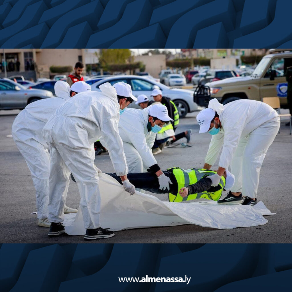 Extra 163 الهلال الأحمر بفرع صبراتة يختتم دورة “الخط الأمامي” بمشاركة 75 طالبا