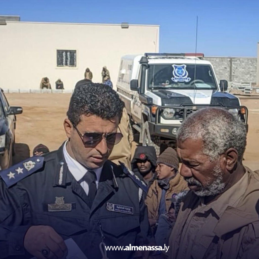 ضبط مركبة تقل 14 مهاجر خلال مرورها من سبها إلى طرابلس 1 Extra 197.jpg11 197