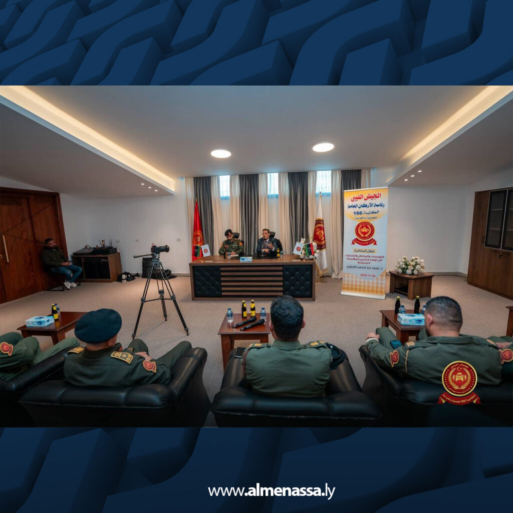 Extra 2.jpg4 2 الكتيبة 166 للحماية والحراسة تنظم محاضرة عن المخاطر التي تهدد العسكريين وأدوات مواجهتها