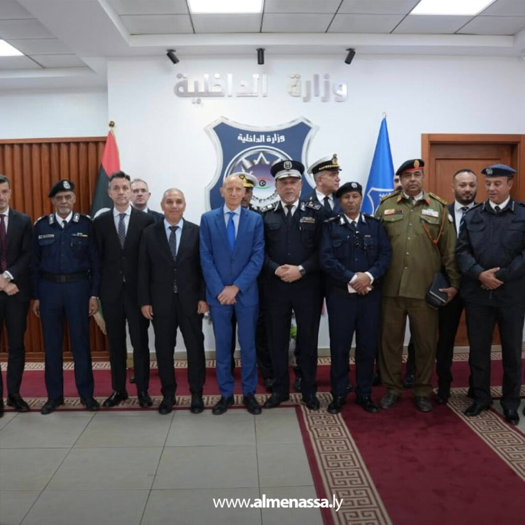 Extra 233 ليبيا وإيطاليا تبحثان سبل مكافحة الهجرة غير الشرعية وتأمين الحدود