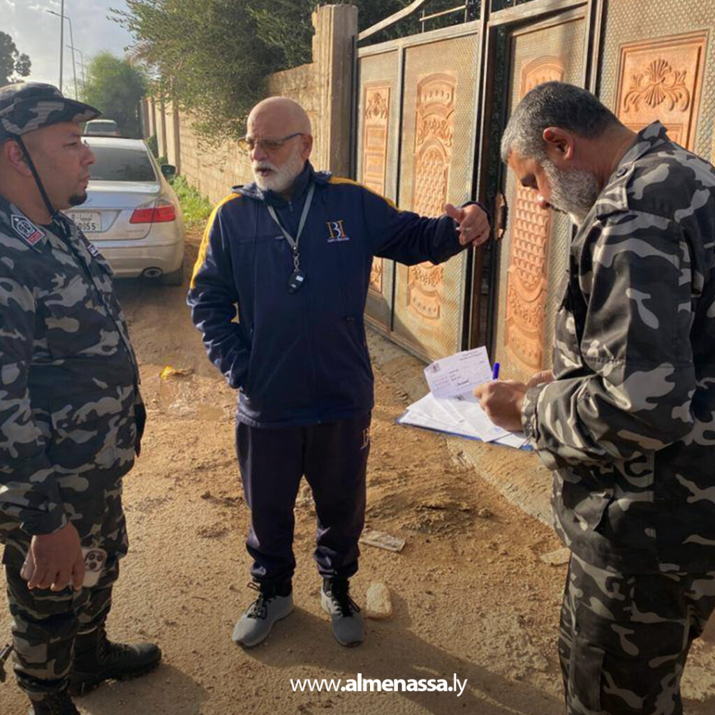 Extra 25.jpg4 25 إدارة إنفاذ القانون توقف أعمال بناء وتقسيم غير قانونية بمنطقة الرحبة