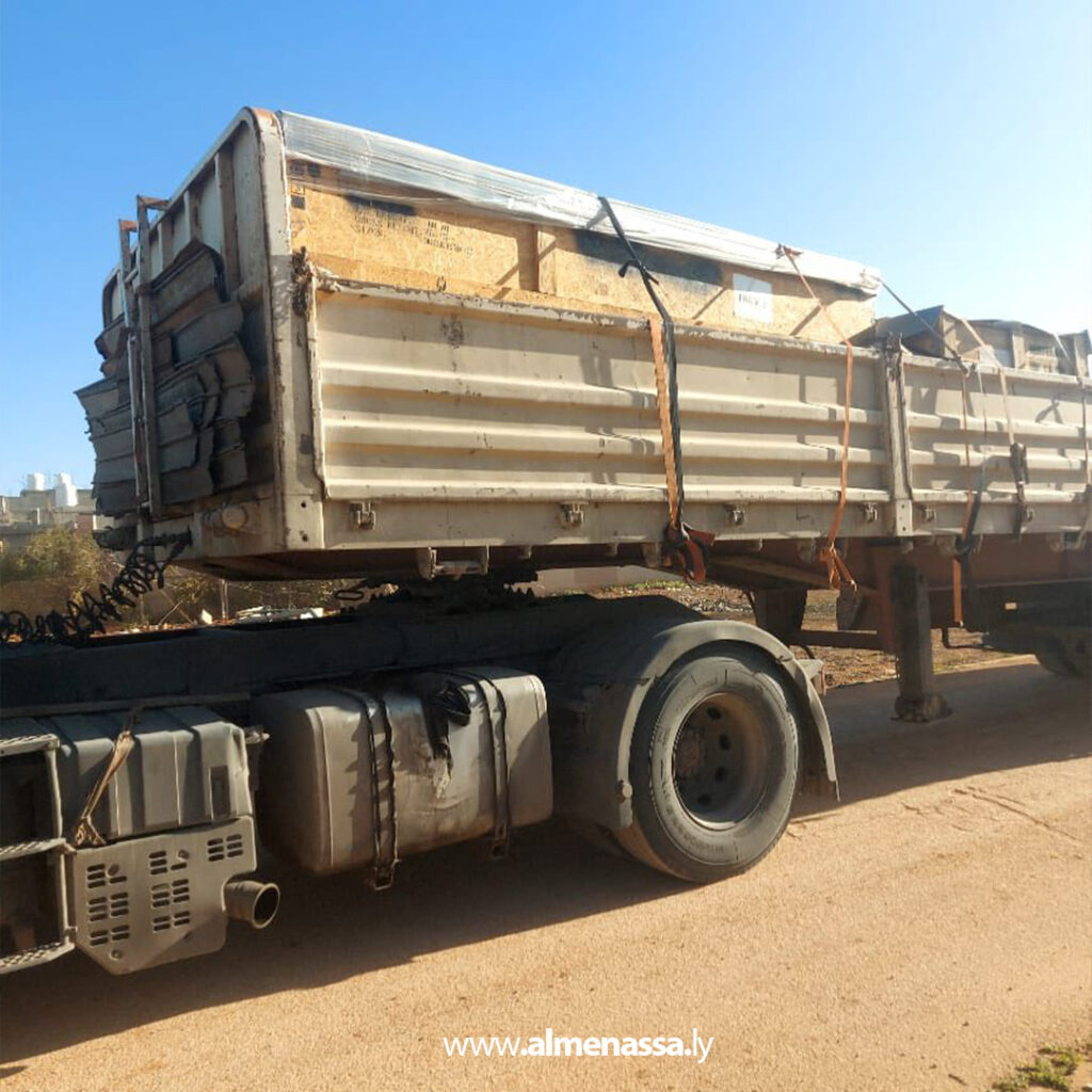 Extra 26.jpg11 26 وصول المحلّقات الخاصة بمحوّل القدرة الجديد إلى محطة المرج تمهيدًا لبدء مرحلة التركيب