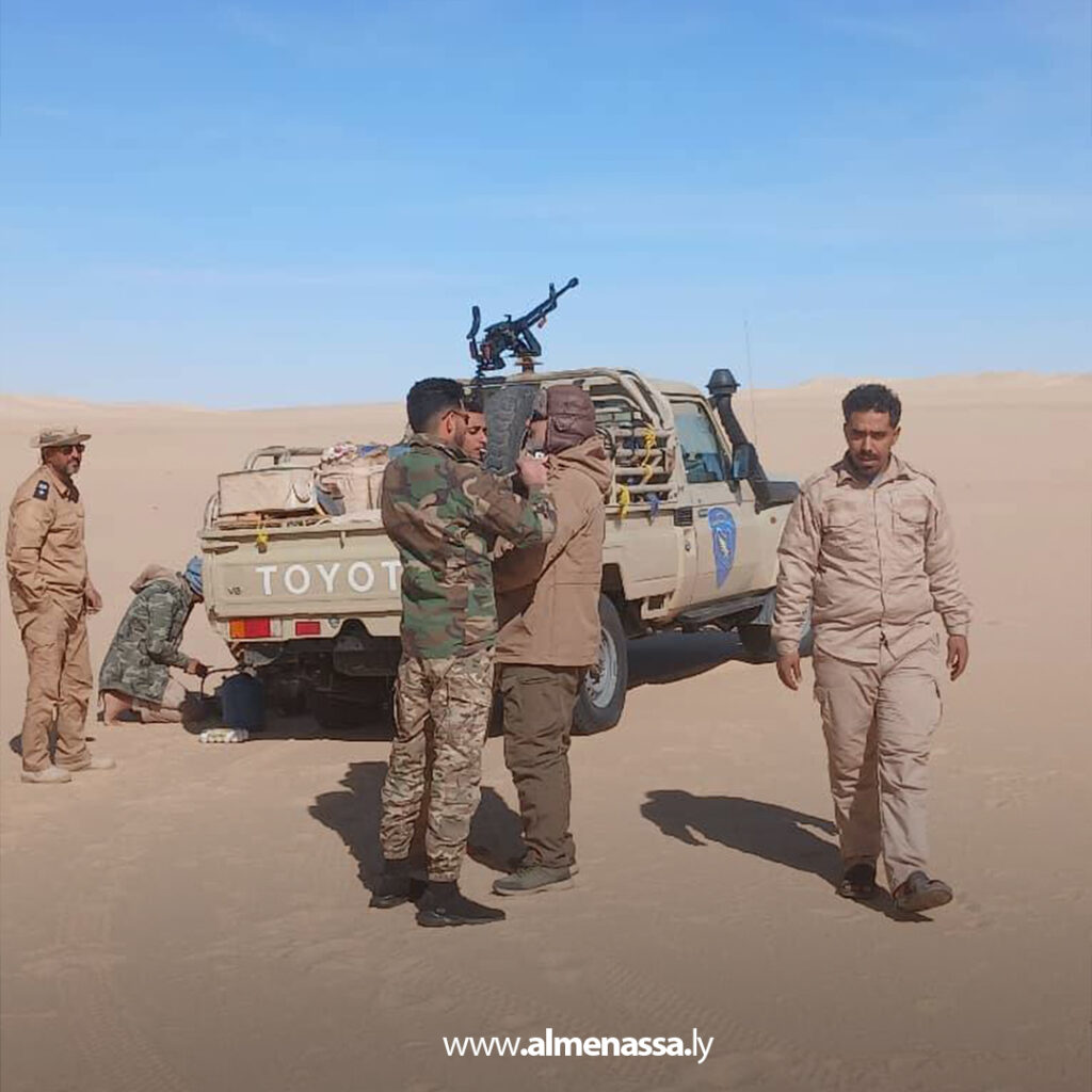 Extra 28.jpg3 28 إدارة الدوريات الصحراوية تكثف عمليات تمشيط الحدود مع مصر لمكافحة الهجرة