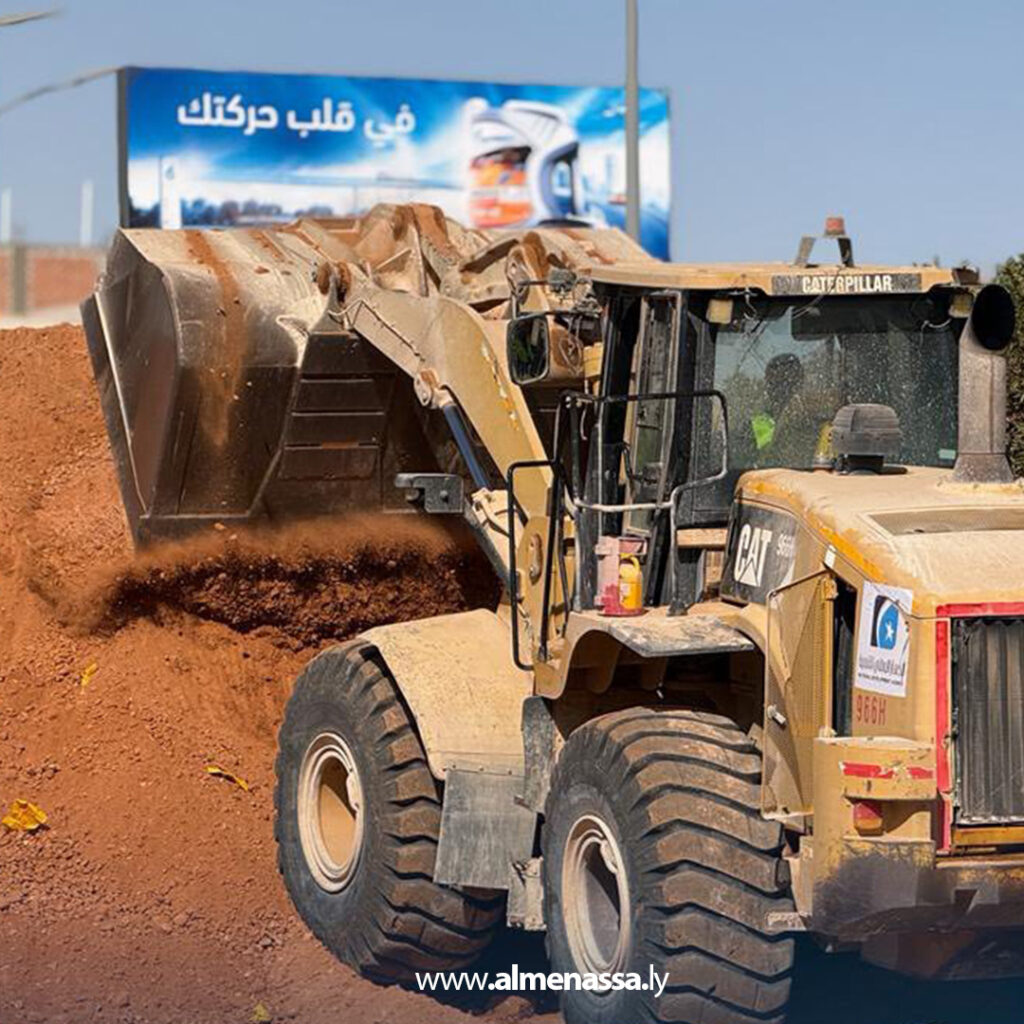 Extra 29.jpg111111 29 متابعة ميدانية لمشروع تطوير شارع جمال عبد الناصر وجسر بطل العبور في سبها