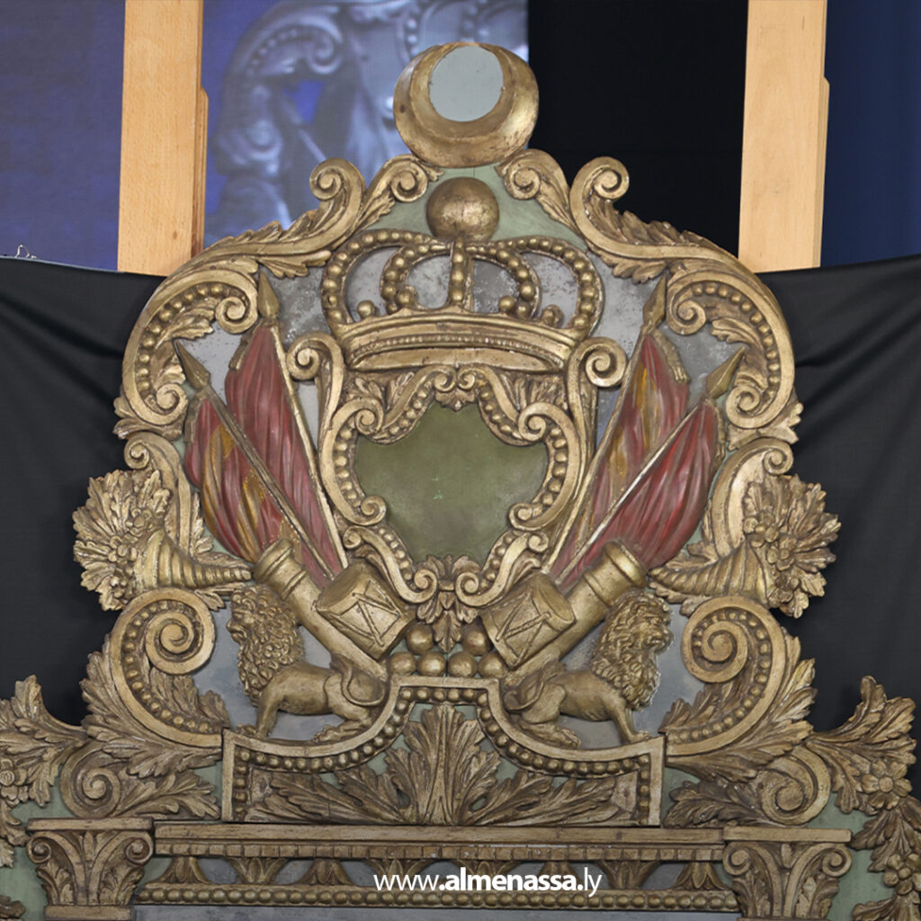 Extra 3.jpg12 3 بحضور الدبيبة .. مصلحة الآثار تتسلم مرآة قرمانلية نادرة تعود للقرن التاسع عشر