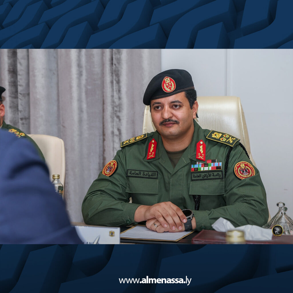 Extra 30.jpg2 30 رئيس الأركان العامة يستقبل وفد الاتحاد الأوروبي ويبحث معه تعزيز التعاون الأمني ومكافحة الهجرة غير الشرعية