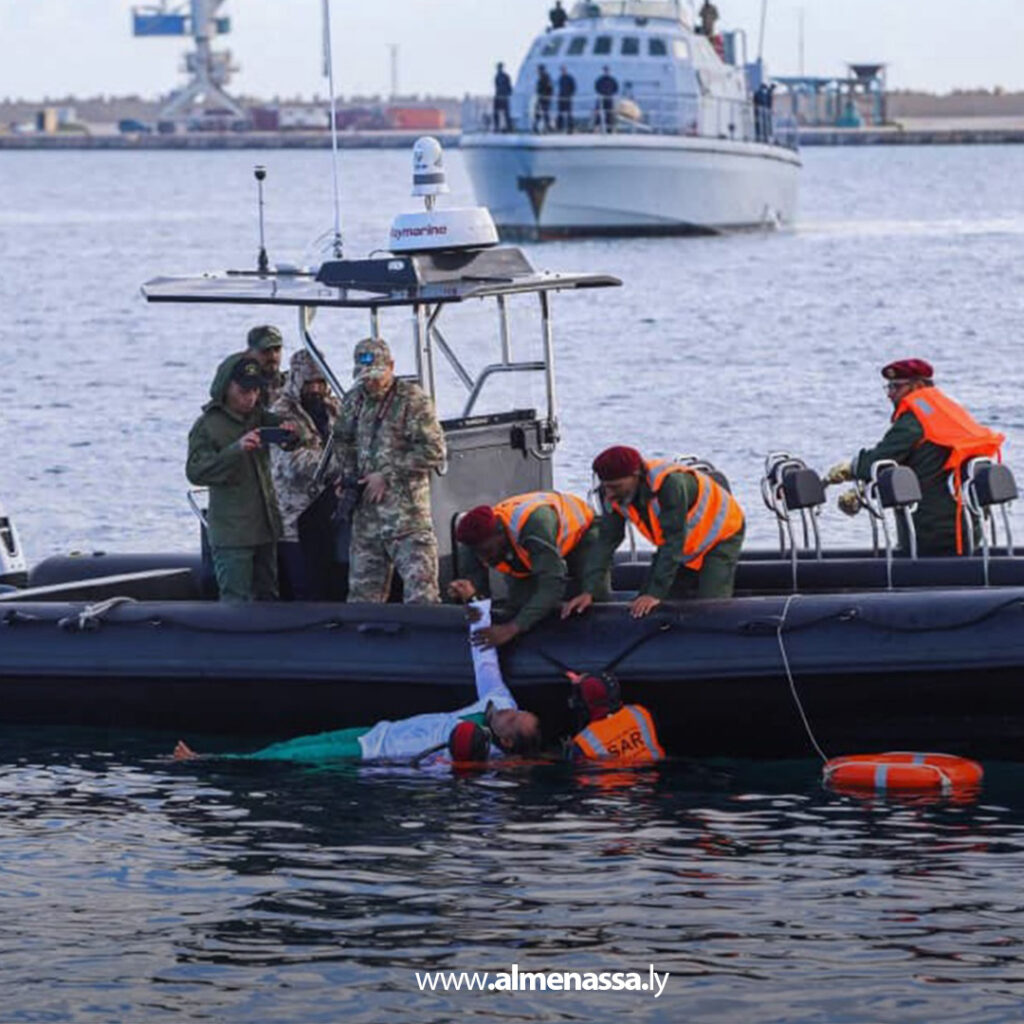 Extra 309 جهاز الطب العسكري ينفذ مناورة طبية عسكرية بقاعدة الخمس البحرية