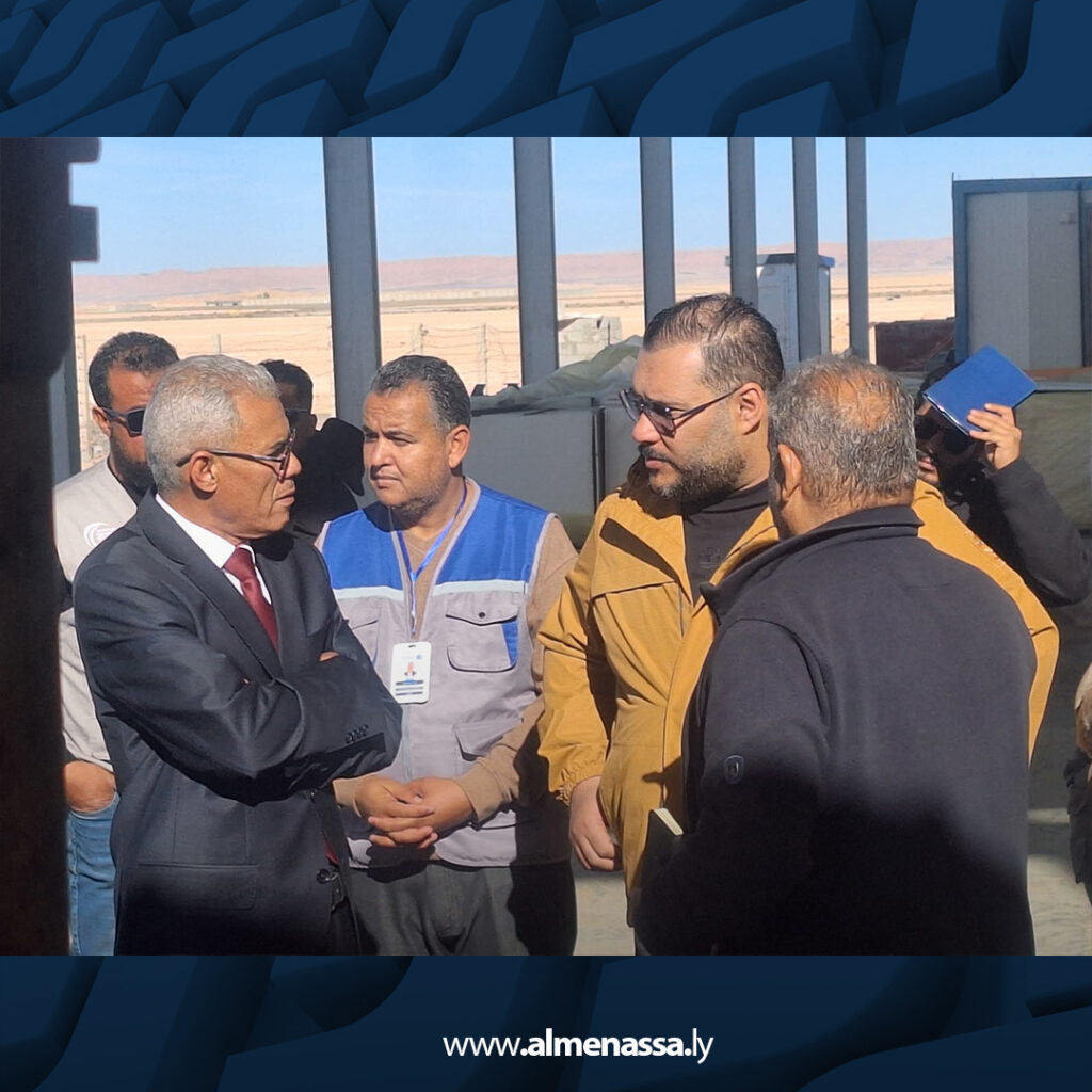 المدير التنفيذي للجهاز الوطني للتنمية يتفقد مشاريع حيوية ببلدية الجفرة 1 Extra 336