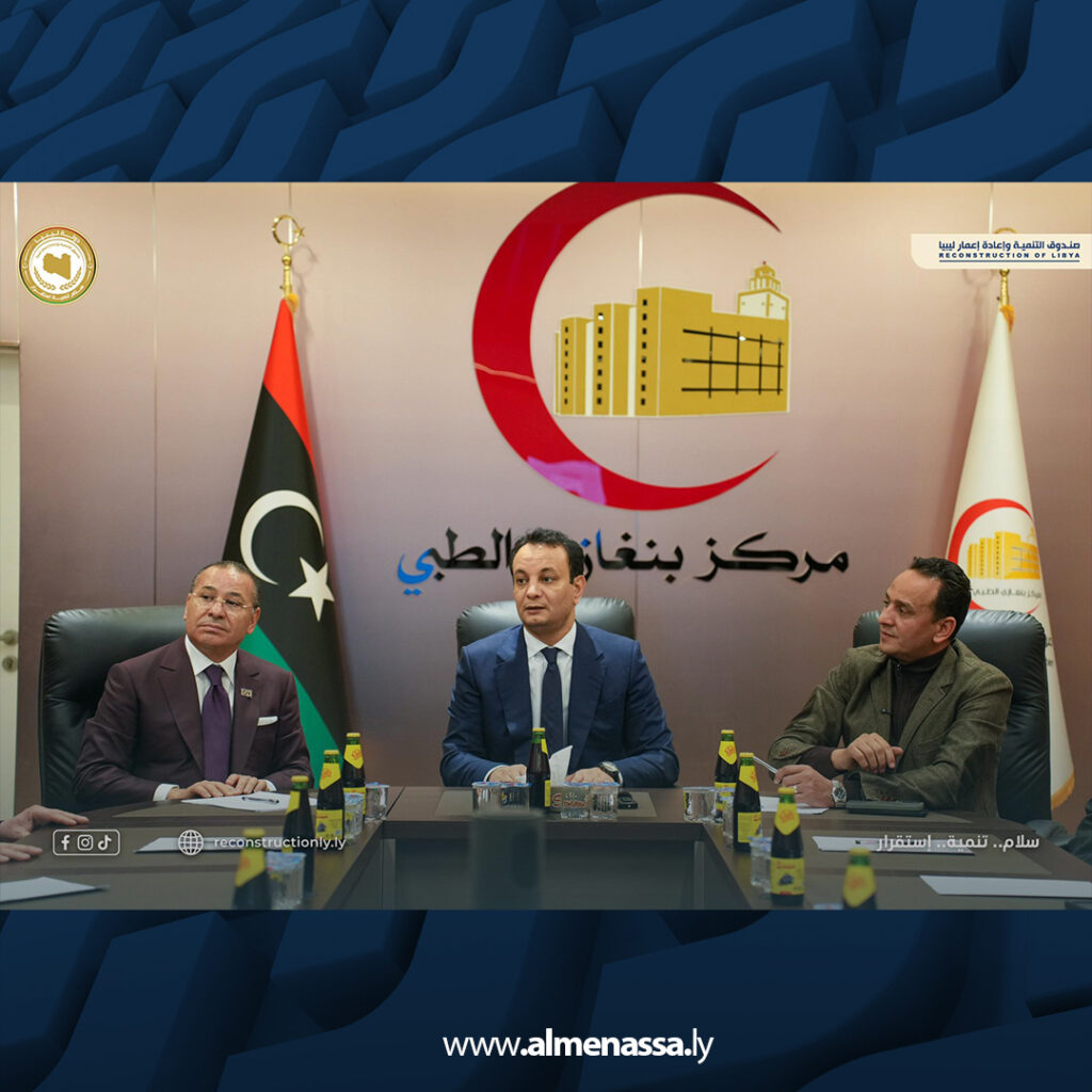 Extra 35.jpg6 35 المهندس بالقاسم حفتر يطلق مشروع تطوير مركز بنغازي الطبي على أرض الواقع