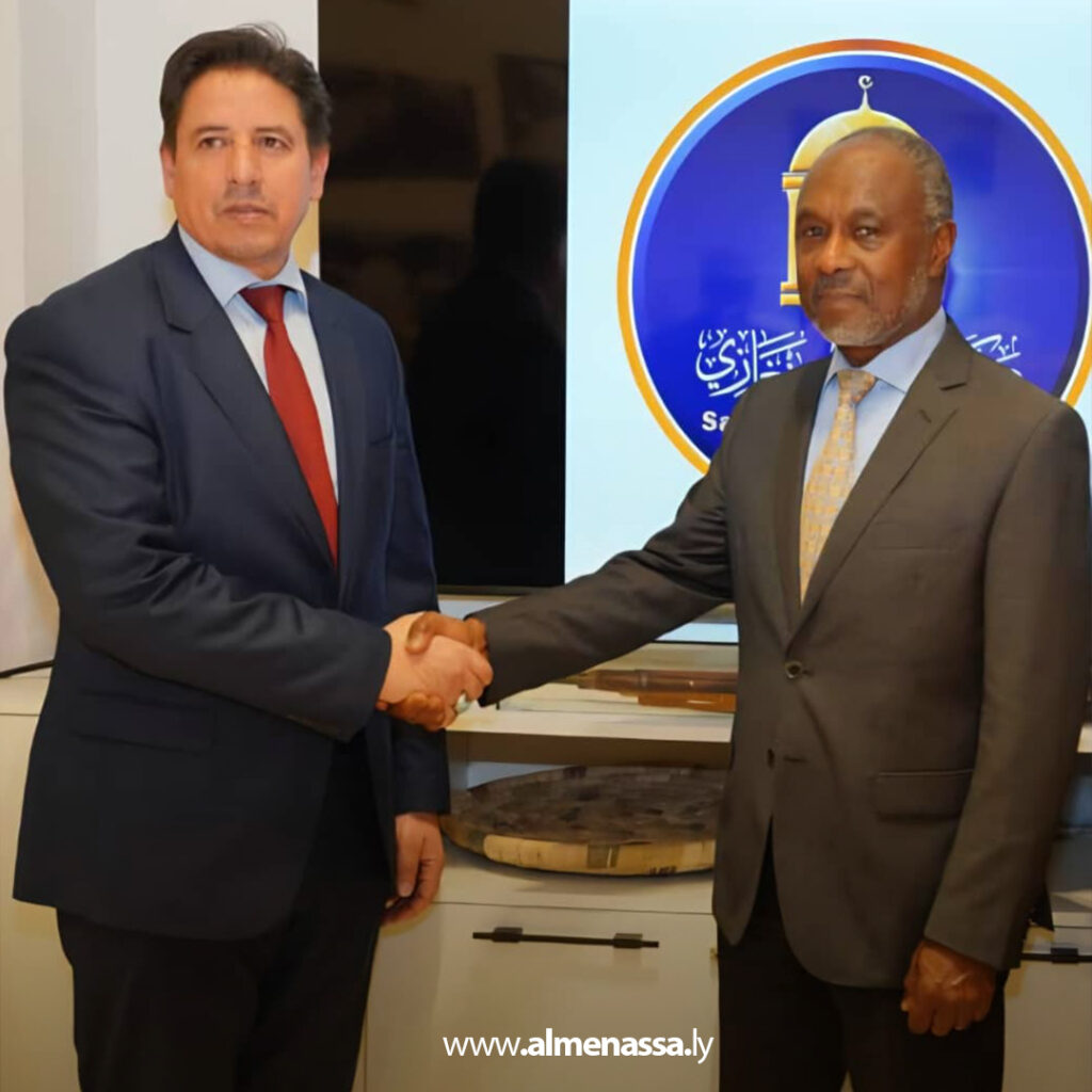 Extra 379 رئيس لجنة الشؤون الخارجية يلتقي حفيد مندوب هايتي ويستذكر موقف جده التاريخي تجاه ليبيا