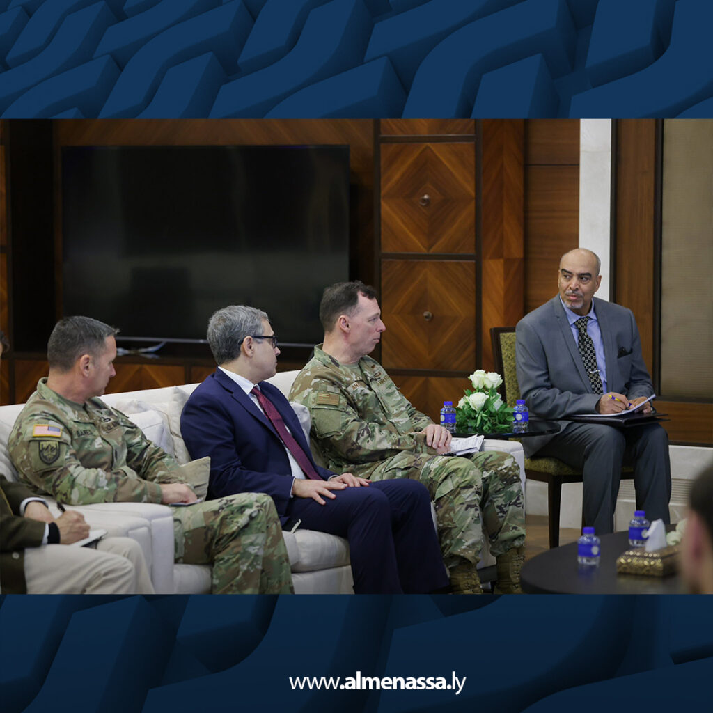 Extra 4.jpg2 4 الدبيبة يبحث مع قائد أفريكوم تطوير التعاون العسكري وبرامج بناء القدرات