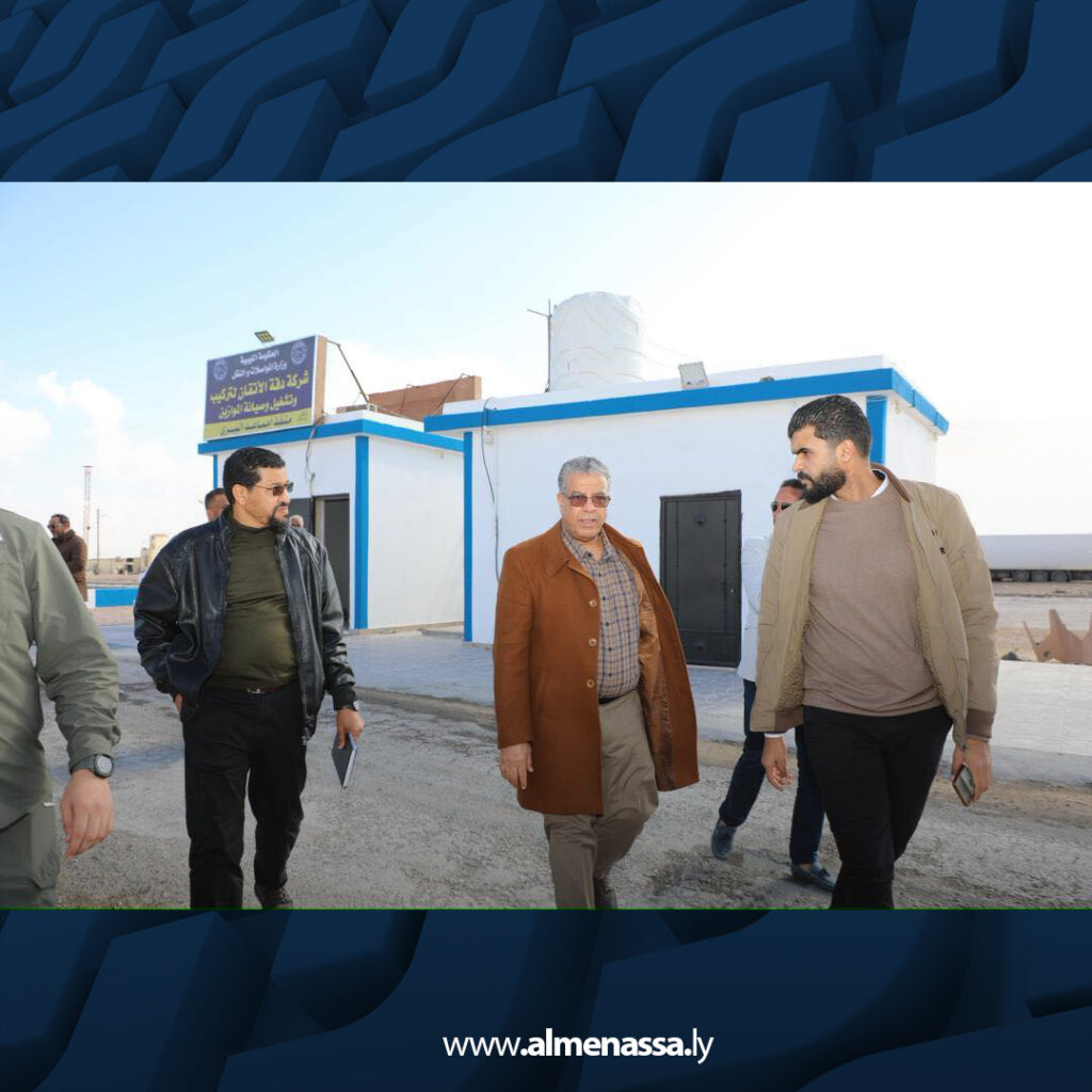 Extra 44.jpg3 44 رئيس شركة إعمار ليبيا يتفقد منفذ أمساعد الحدودي مع مصر