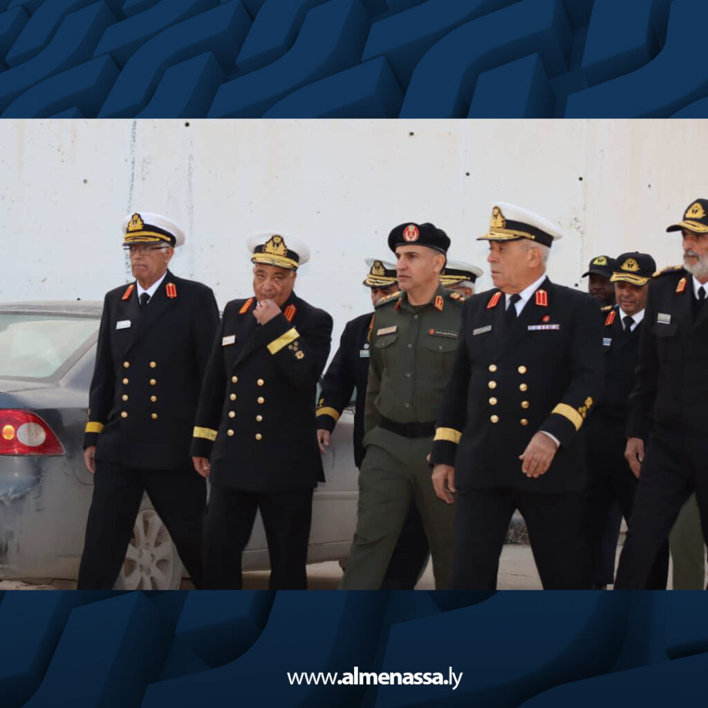 Extra 5.jpg4 5 النمروش يتفقد أعمال الصيانة في الأكاديمية البحرية ويطلع على مراحل الإنجاز