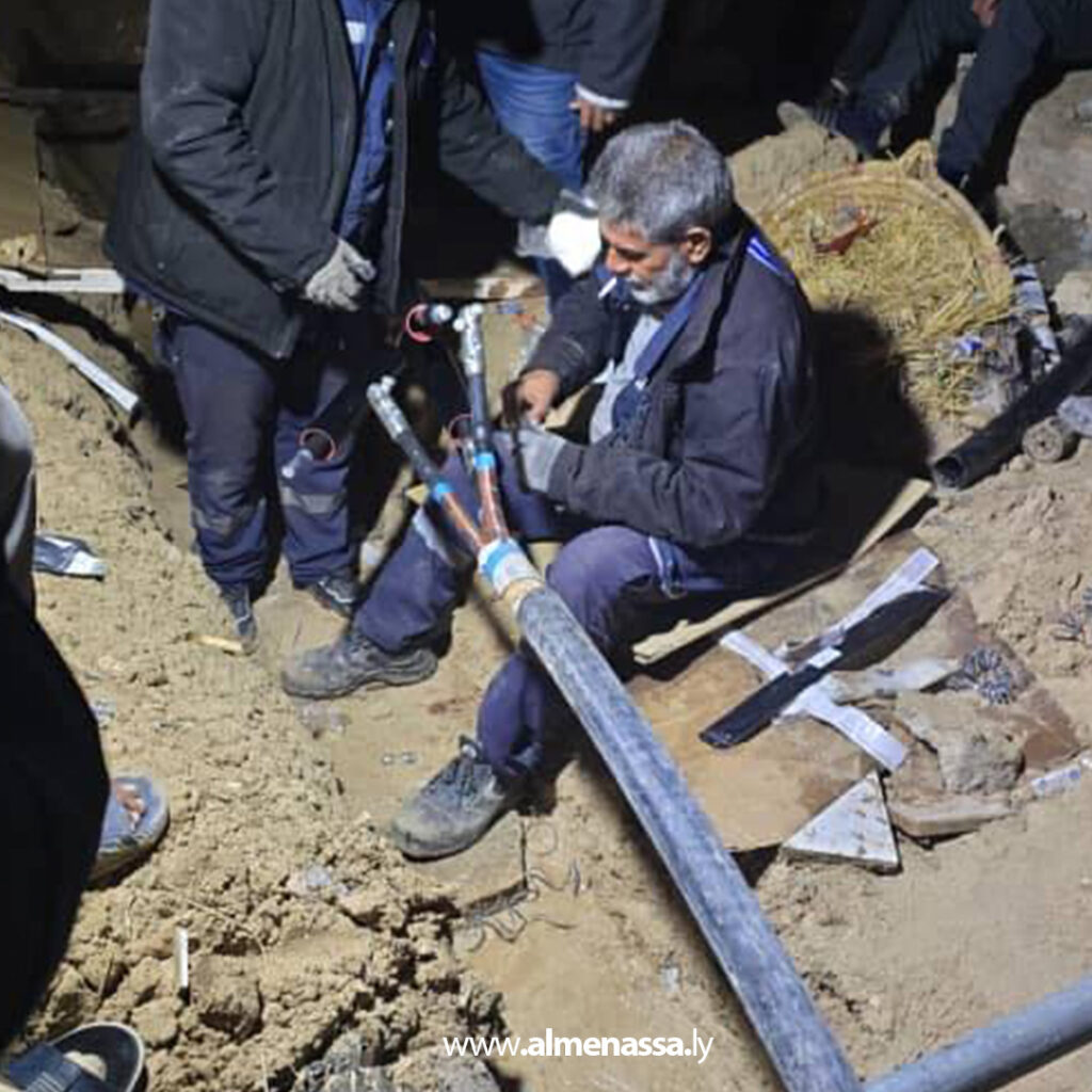 Extra 50.jpg11 50 تحسن كبير في أوضاع الشبكة الكهربائية ببنغازي بعد جهود مكثفة لإصلاح أضرار العاصفة المطرية