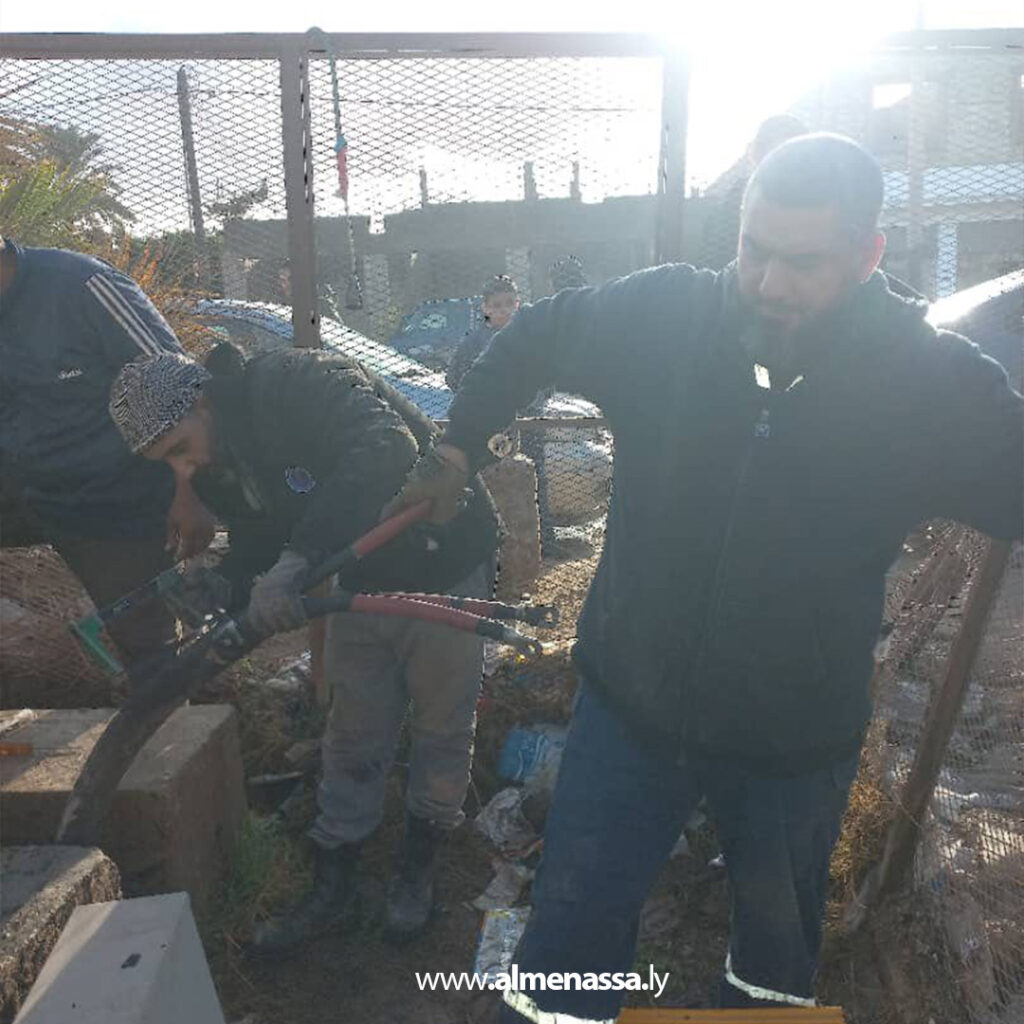 Extra 52.jpg1 52 تحسن كبير في أوضاع الشبكة الكهربائية ببنغازي بعد جهود مكثفة لإصلاح أضرار العاصفة المطرية