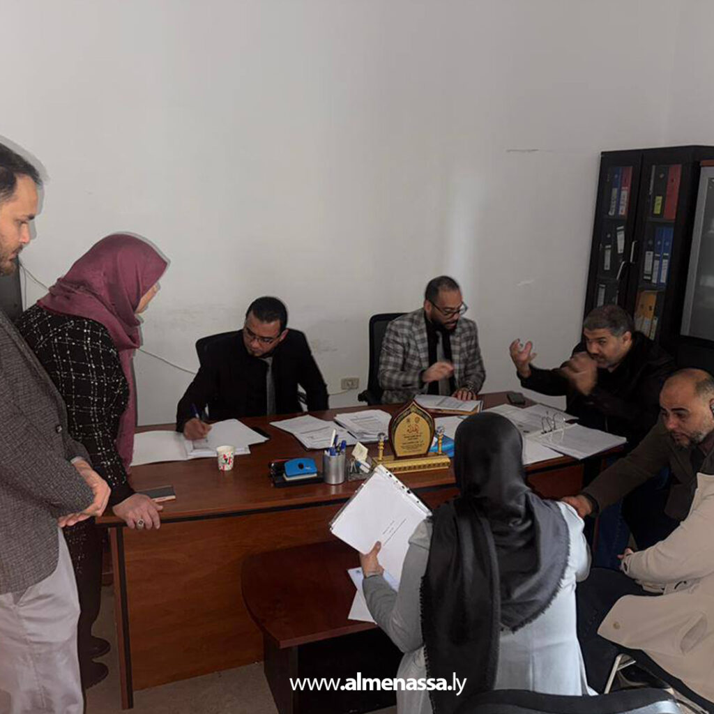 Extra 59.jpg11 59 فريق التدقيق بالمركز الوطني لضمان الجودة يزور كلية العلوم السياسية بجامعة الزاوية