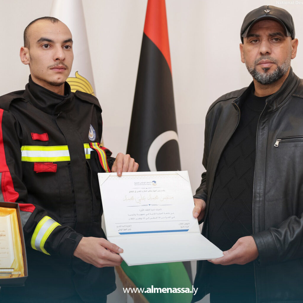 Extra 6.jpg111111111 6 الجهاز الوطني للتنمية يكرّم دفعة من هيئة الأمن والسلامة بعد تدريب متقدم في بيلاروسيا