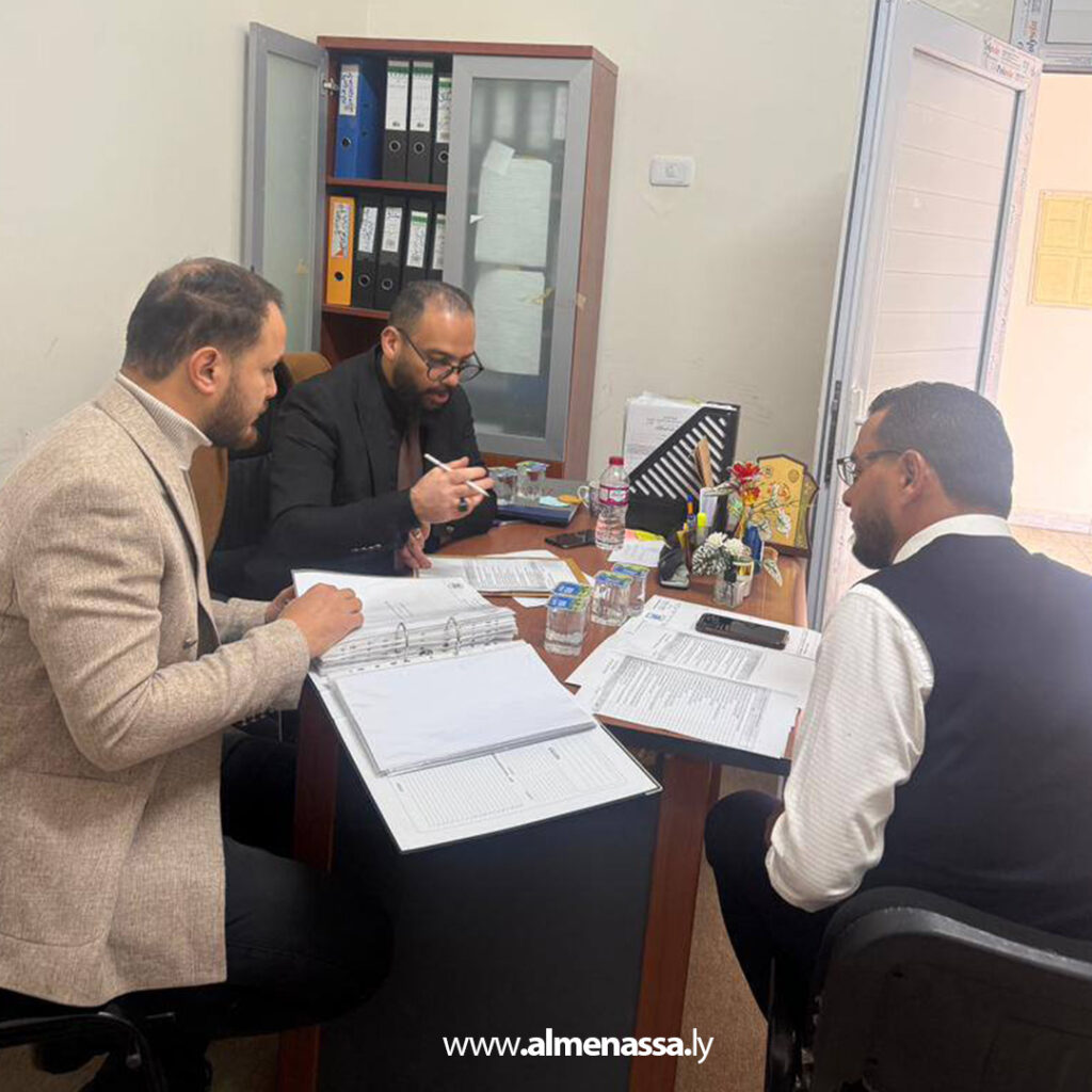 Extra 63.jpg1 63 فريق التدقيق بالمركز الوطني لضمان الجودة يزور كلية العلوم السياسية بجامعة الزاوية