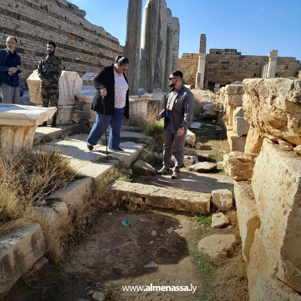 Extra 68.jpg3 68 تيتيه تزور المواقع الأثرية بلبدة وتؤكد دعمها للحفاظ على التراث