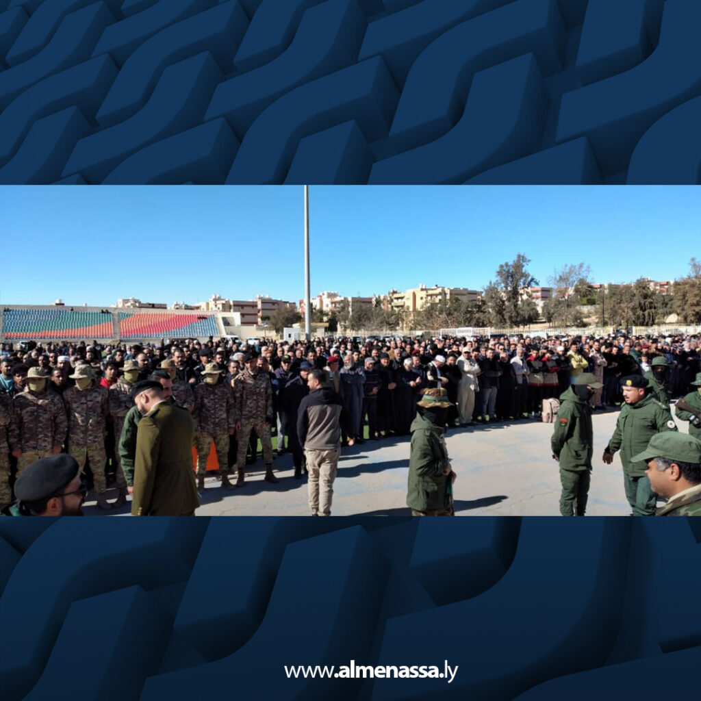 Extra 87.jpg5 87 غريان تشيع اللواء محمود جمعة القطيوي في جنازة رسمية وتؤبن روحه