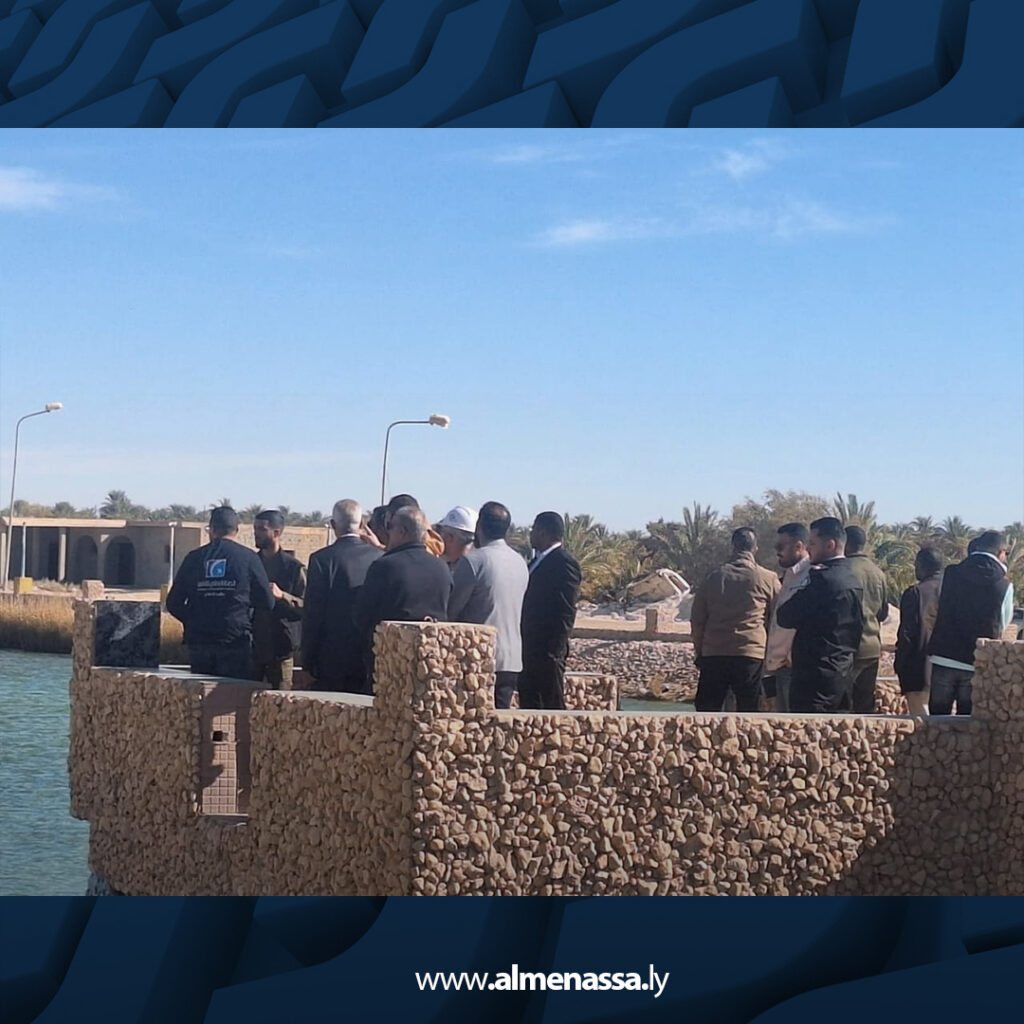 المدير التنفيذي للجهاز الوطني للتنمية يتفقد مشاريع حيوية ببلدية الجفرة 4 Extra 99.jpg4 99