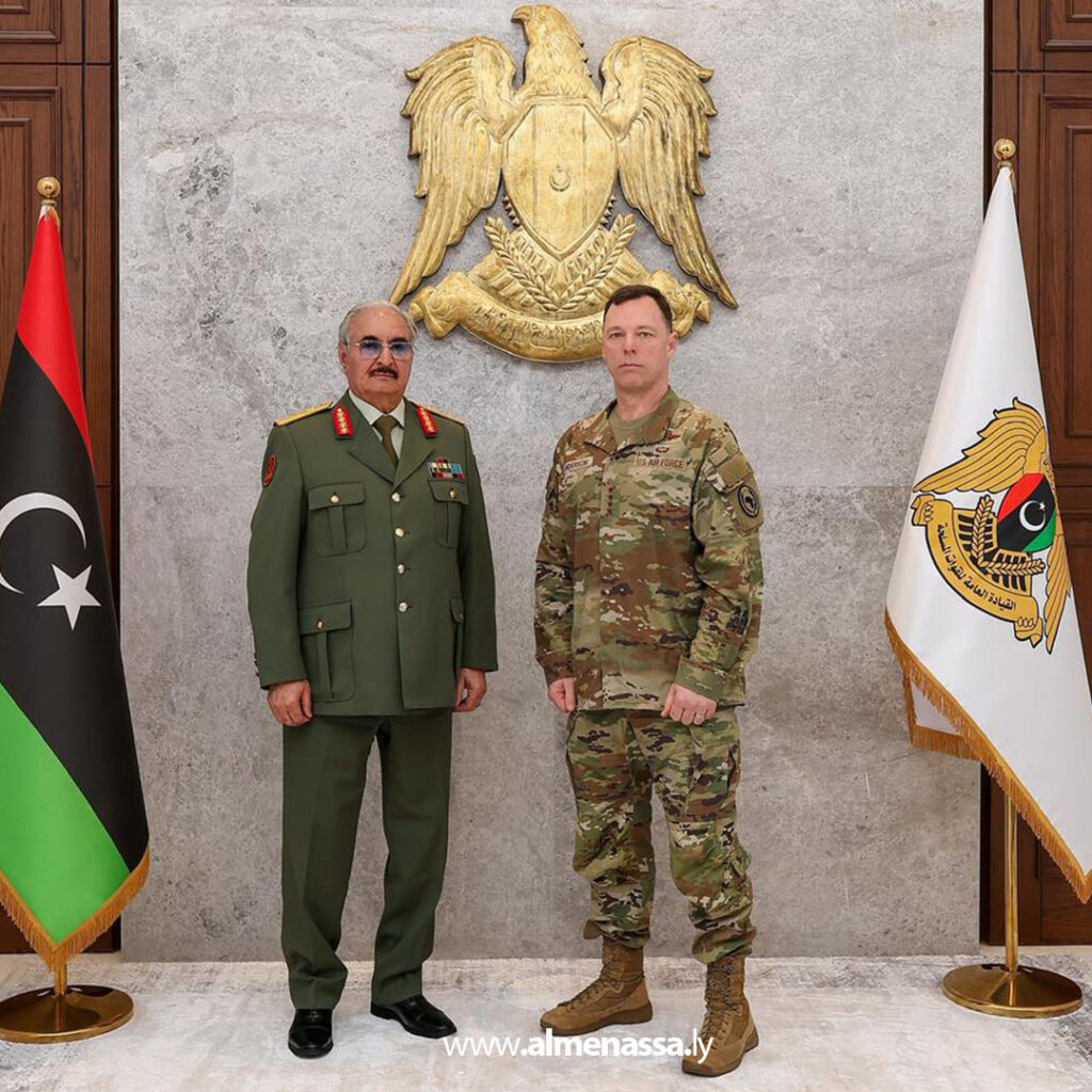 Extra.jpg111111 القائد العام المشير خليفة حفتر يستقبل قائد القيادة العسكرية الأمريكية في أفريقيا "أفريكوم"