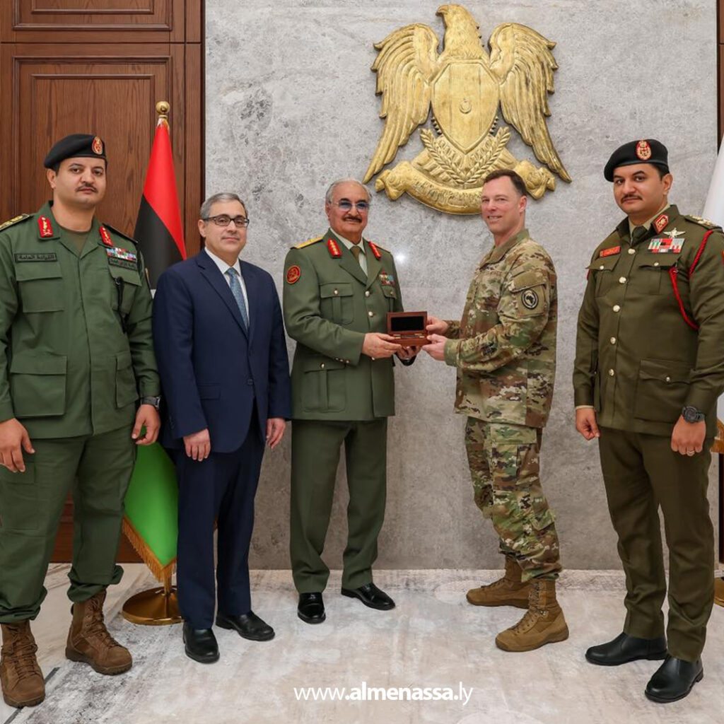 Extra.jpg11111111111111 القائد العام المشير خليفة حفتر يستقبل قائد القيادة العسكرية الأمريكية في أفريقيا "أفريكوم"