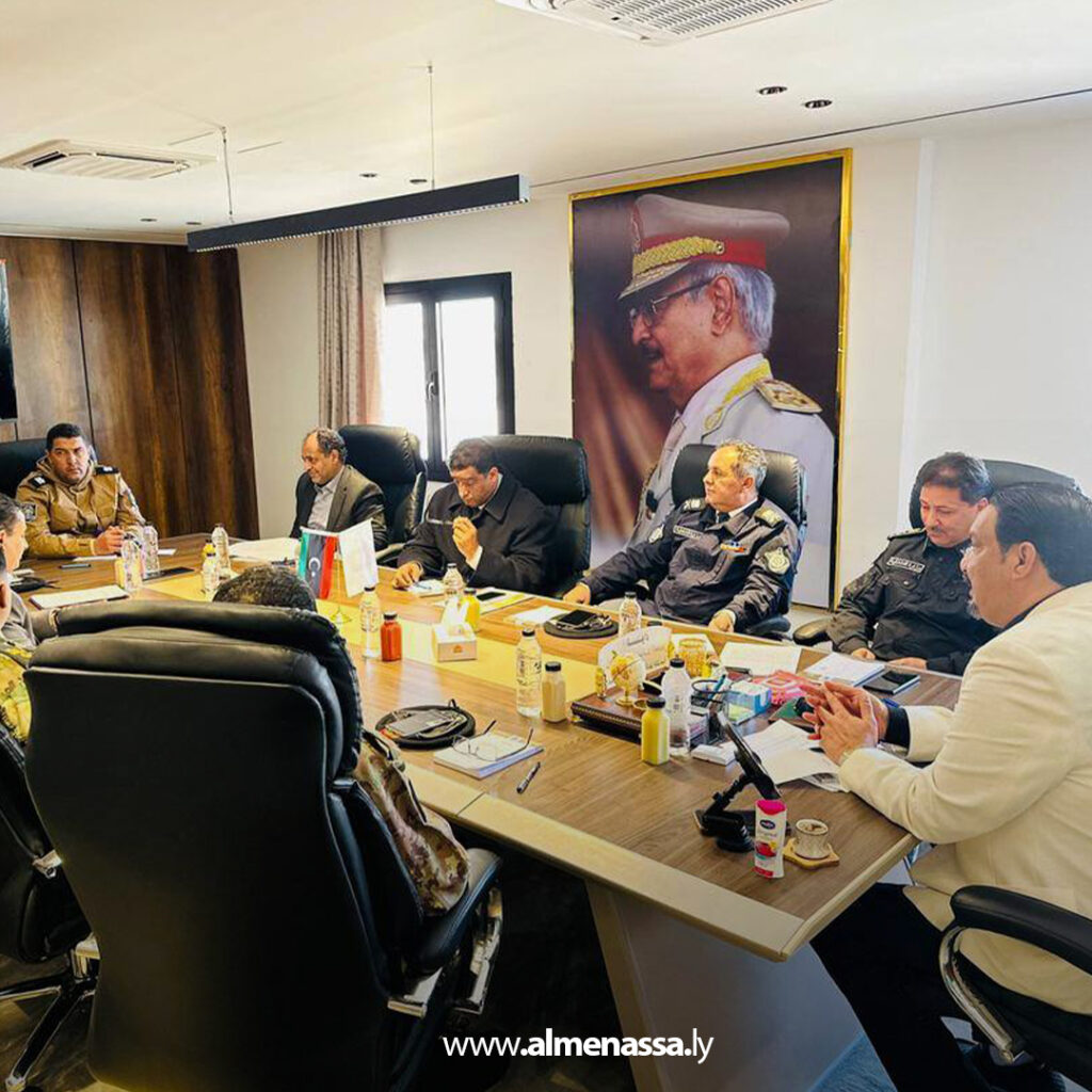 Extra 3.jpg1 3 اللجنة المعنية بمكافحة الهجرة غير الشرعية تعقد اجتماعها الثاني في بنغازي